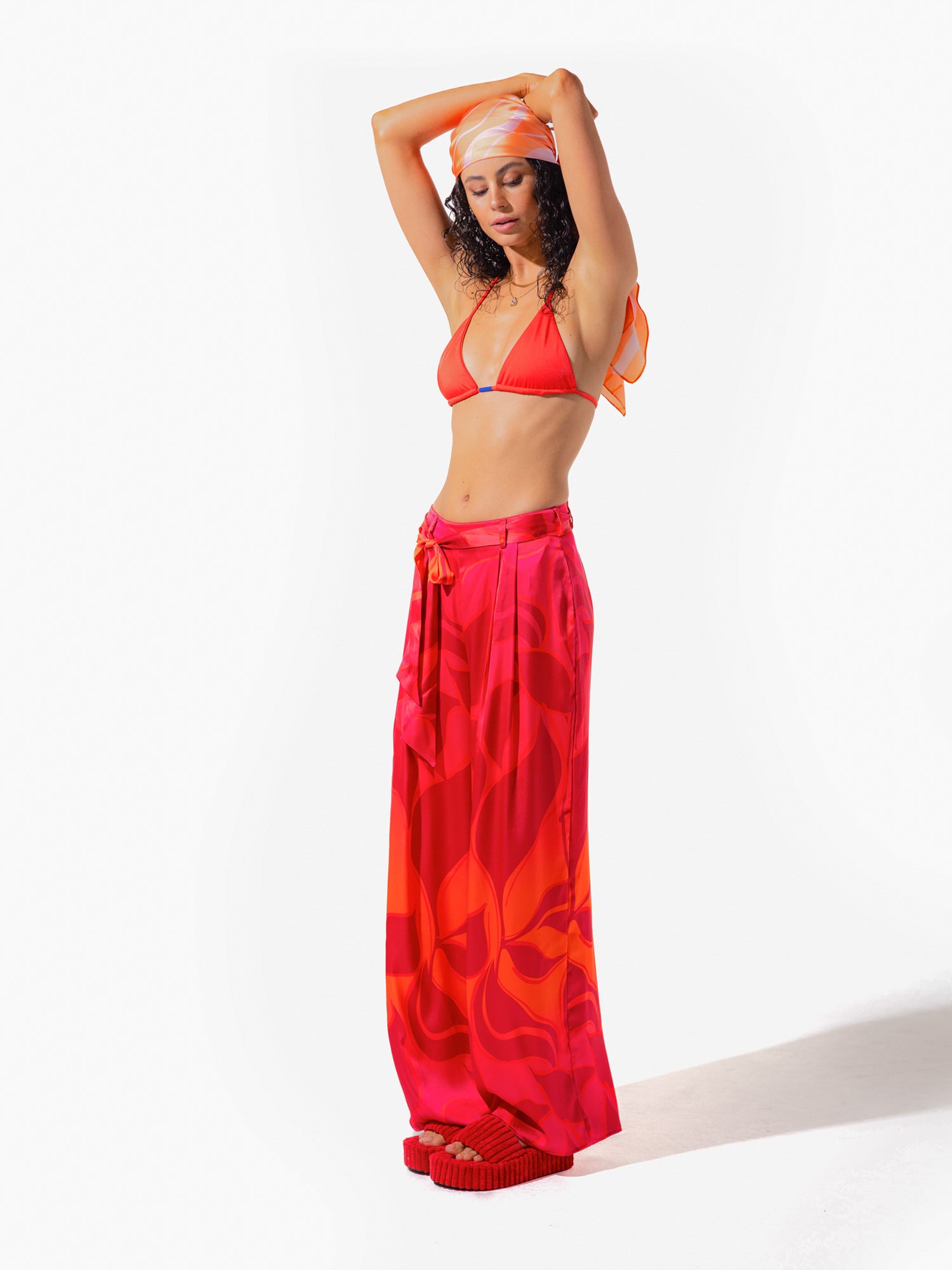 Aruba Palazzo Pant - Folia Print