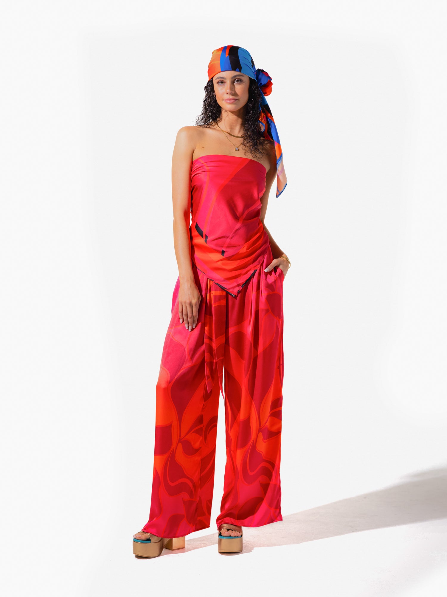 Vivara Scarf - Folia Print