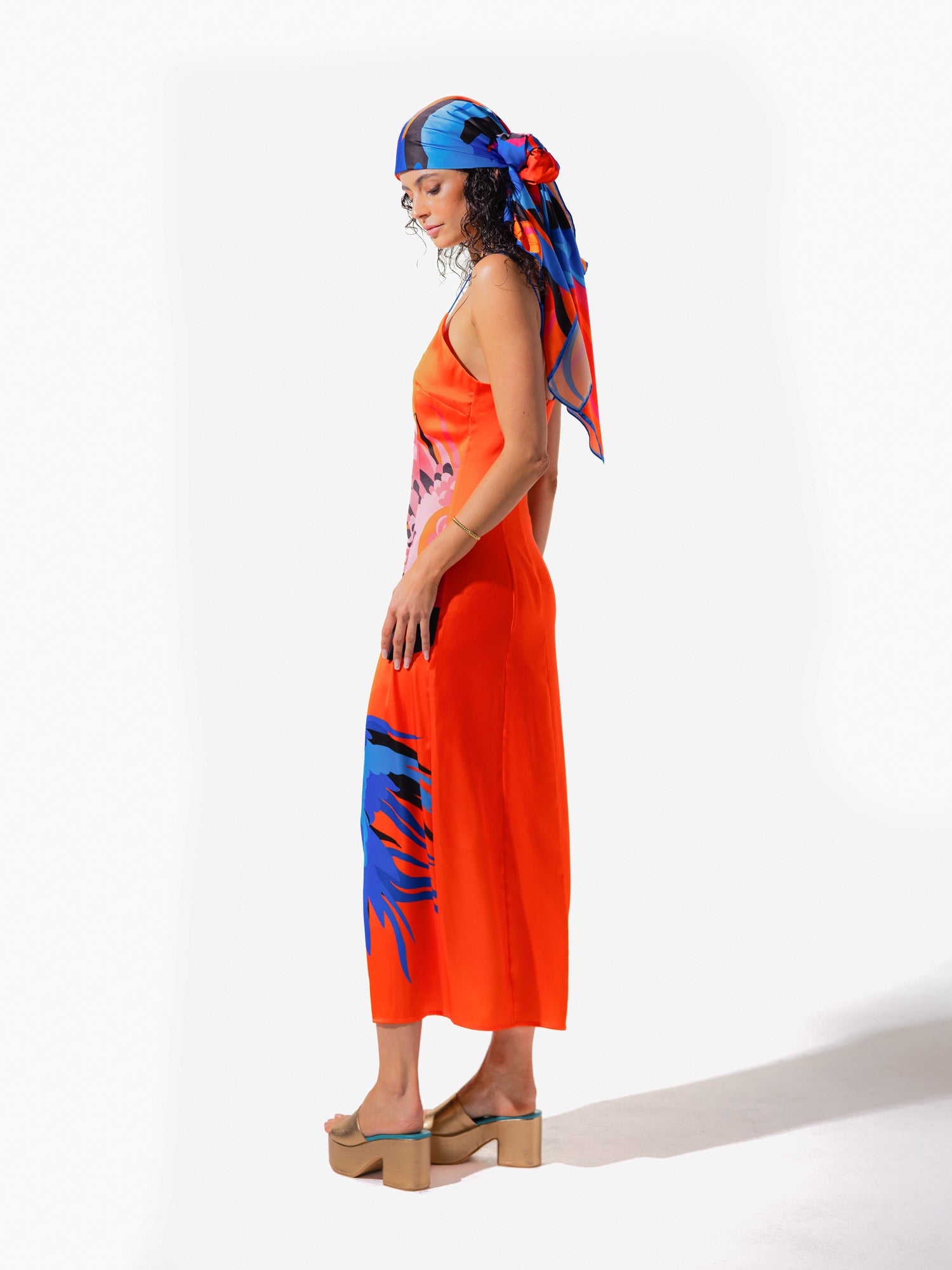 Valencia Ring Dress - Avis Print