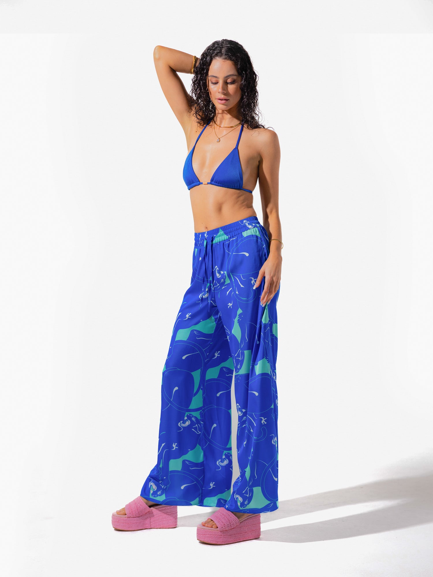 Zanzi Pant - Panthera Print