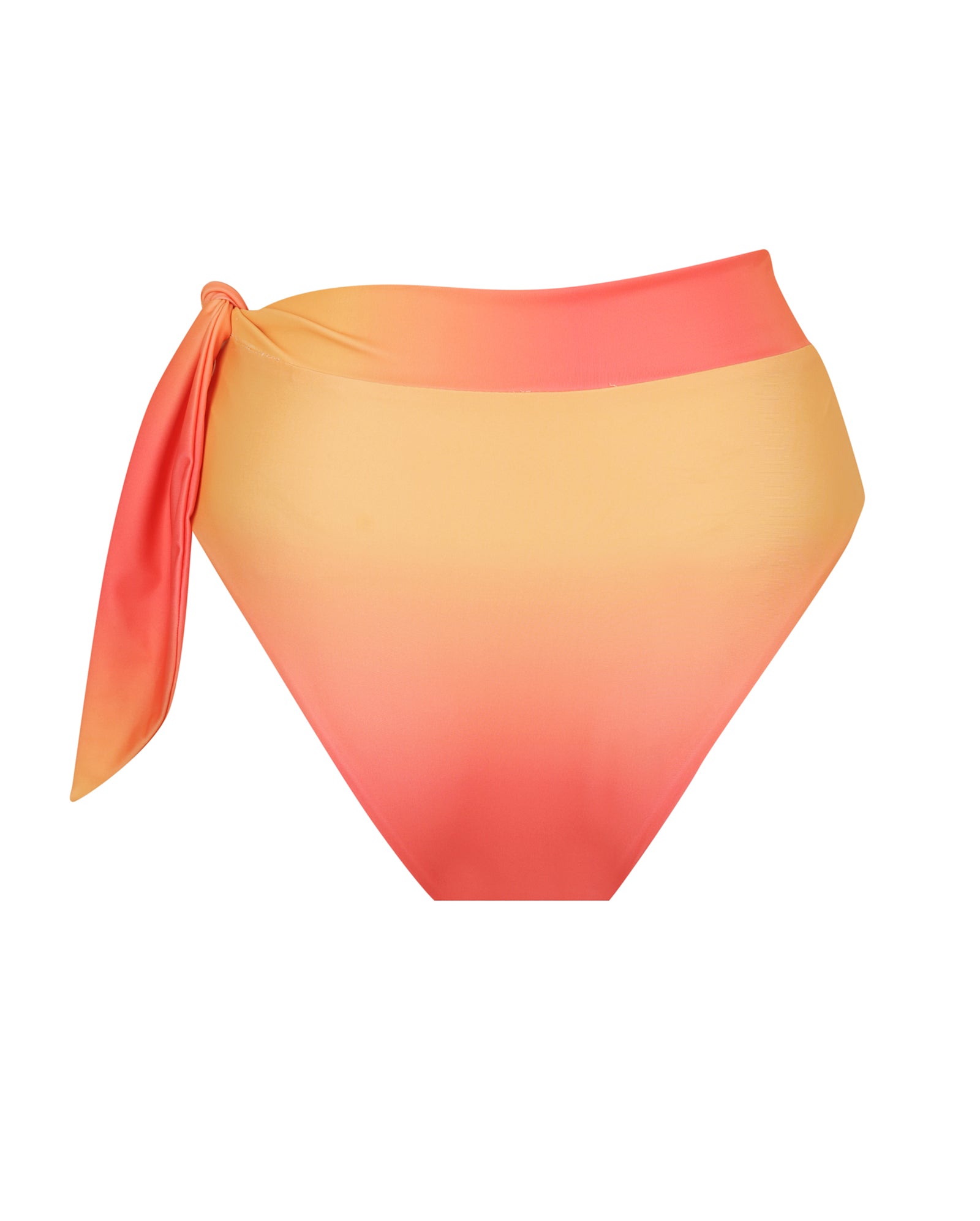 Prague High Waist Bikini Bottom - Sunrise