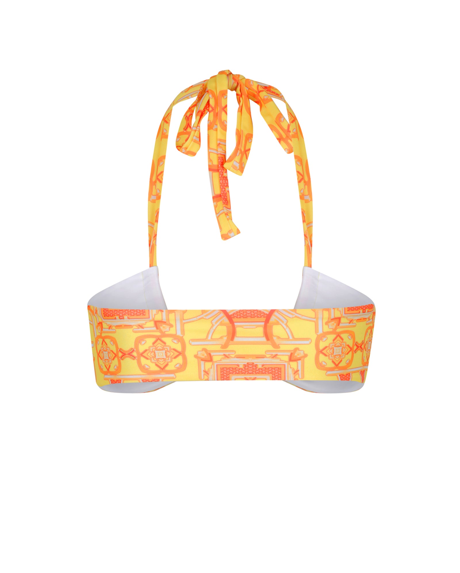 Santorini Bikini Top - Kaleidoscope Yellow