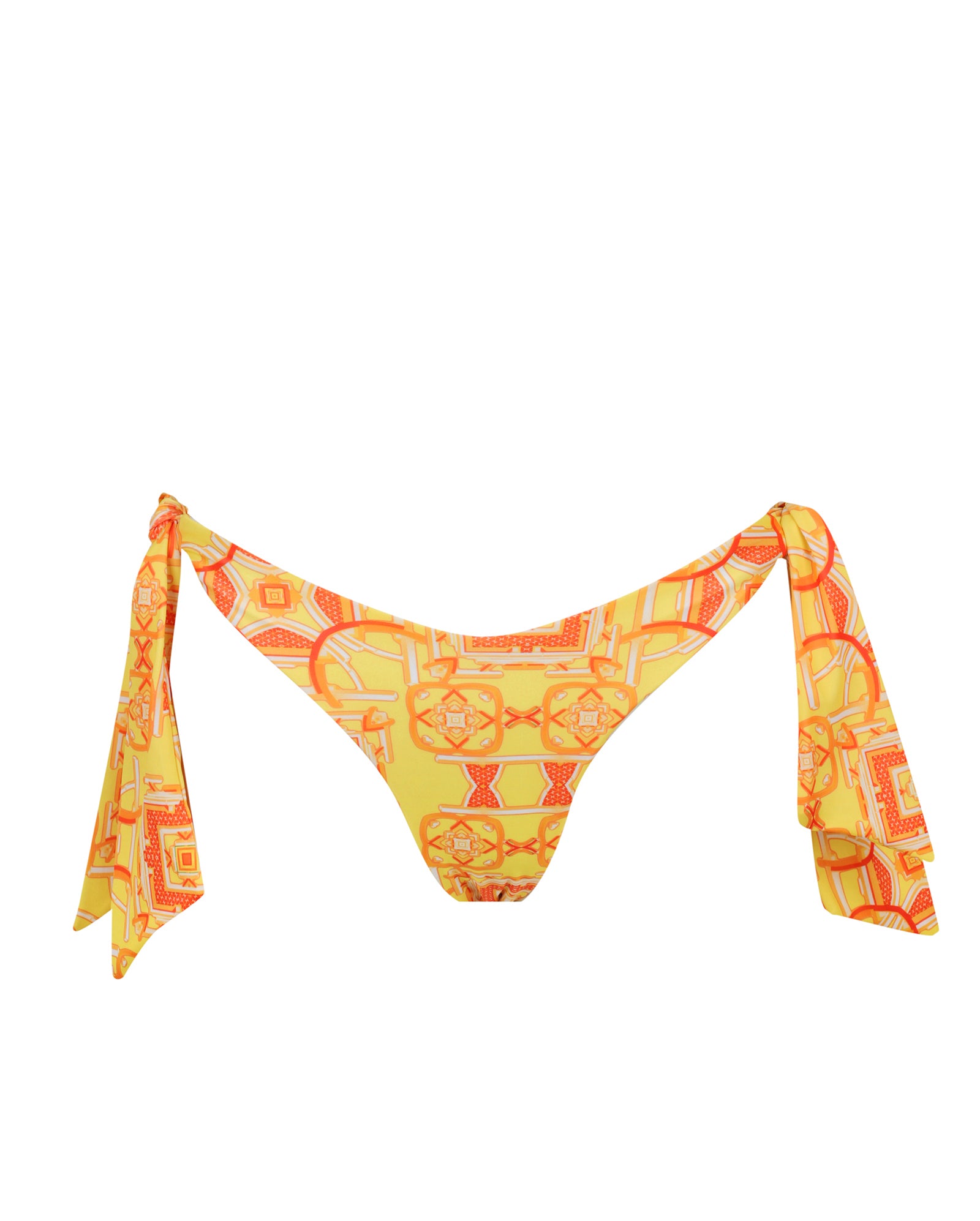 Santorini Bikini Bottom - Kaleidoscope Yellow