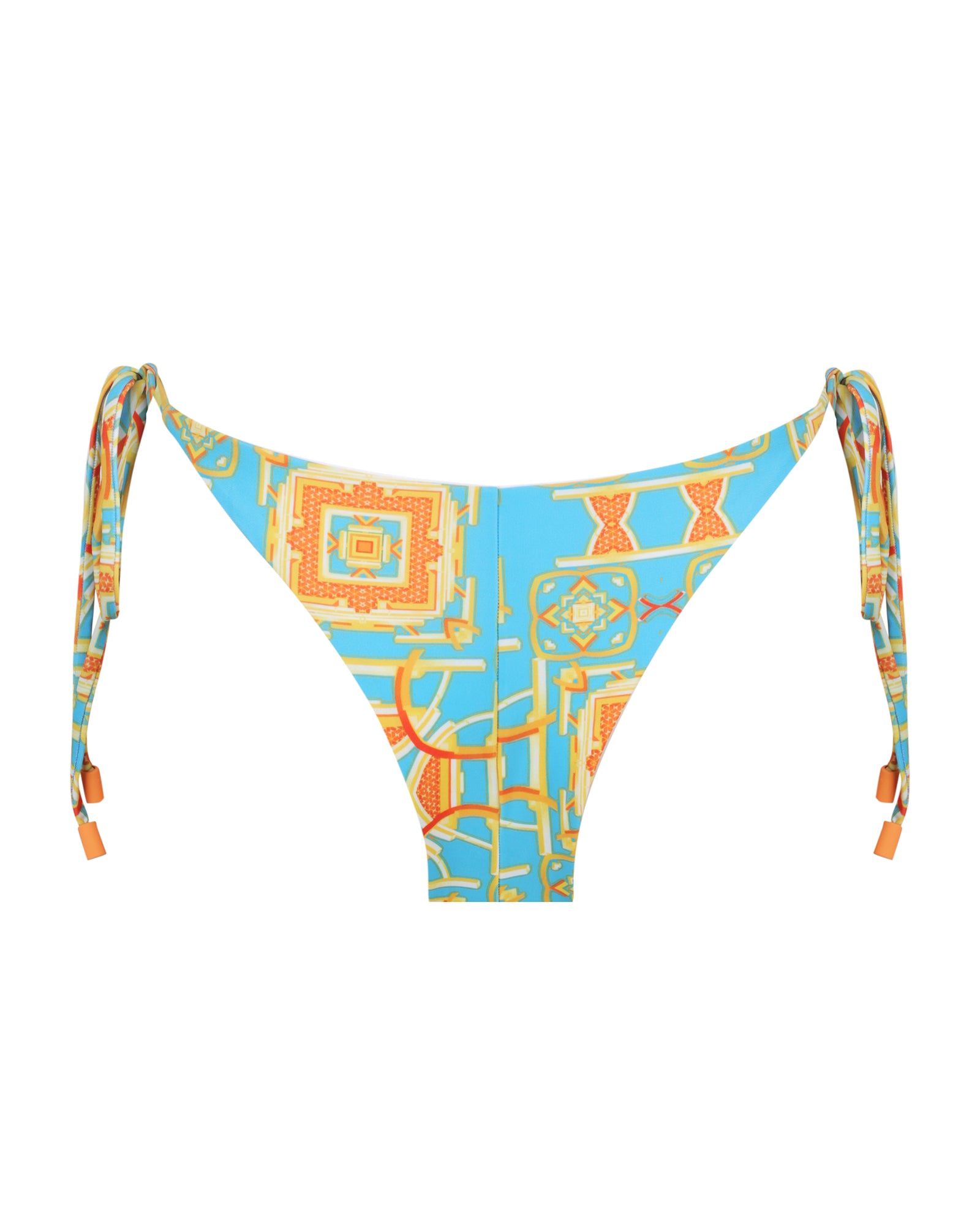 Amalfi Bikini Bottom - Kaleidoscope Blue