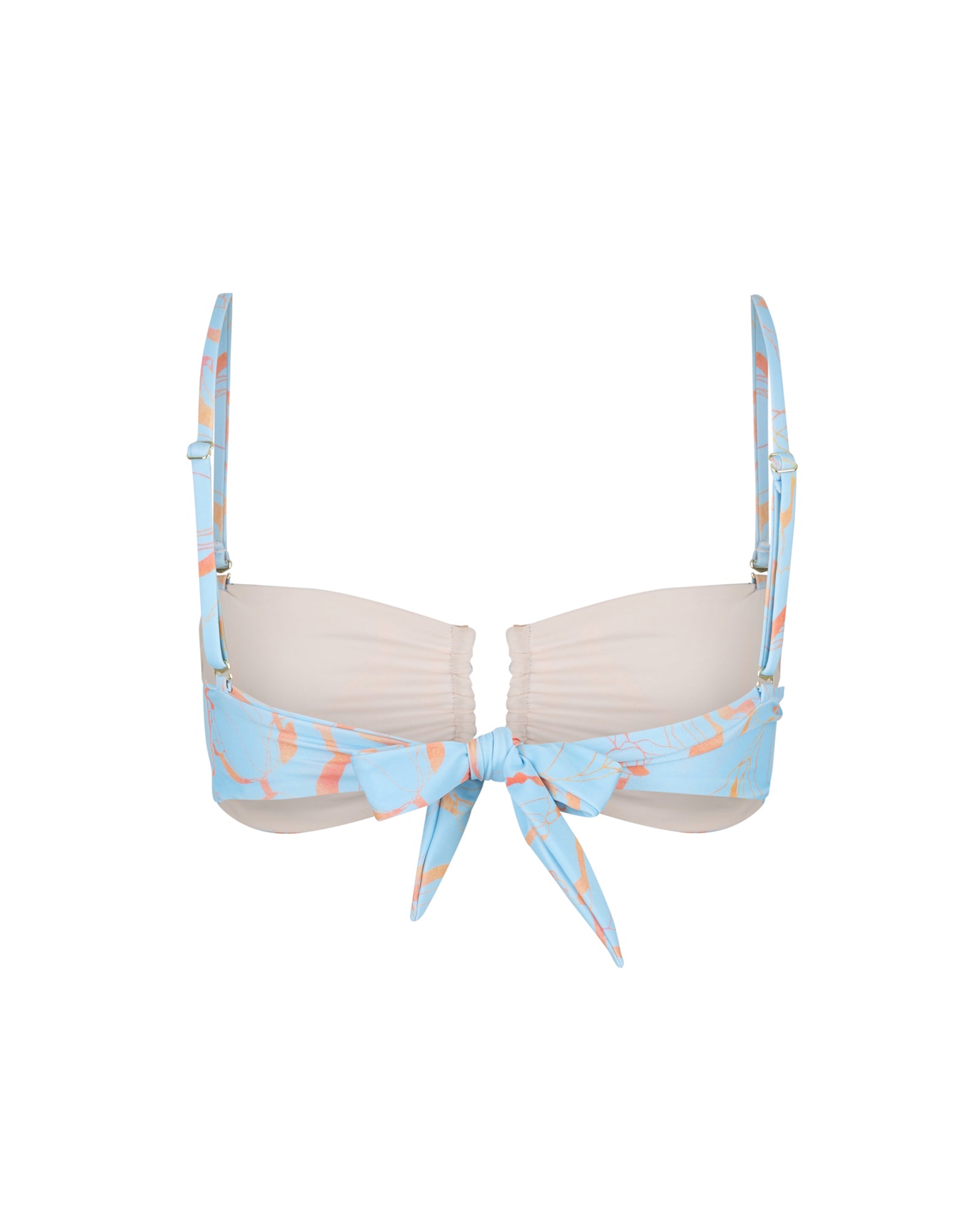 Capri Strapless Bikini Top - Bloom