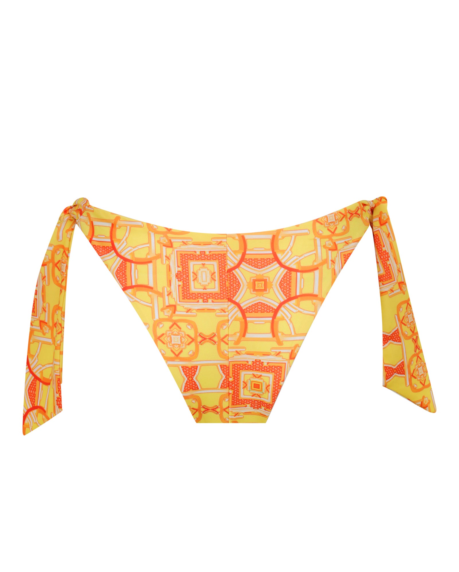 Santorini Bikini Bottom - Kaleidoscope Yellow