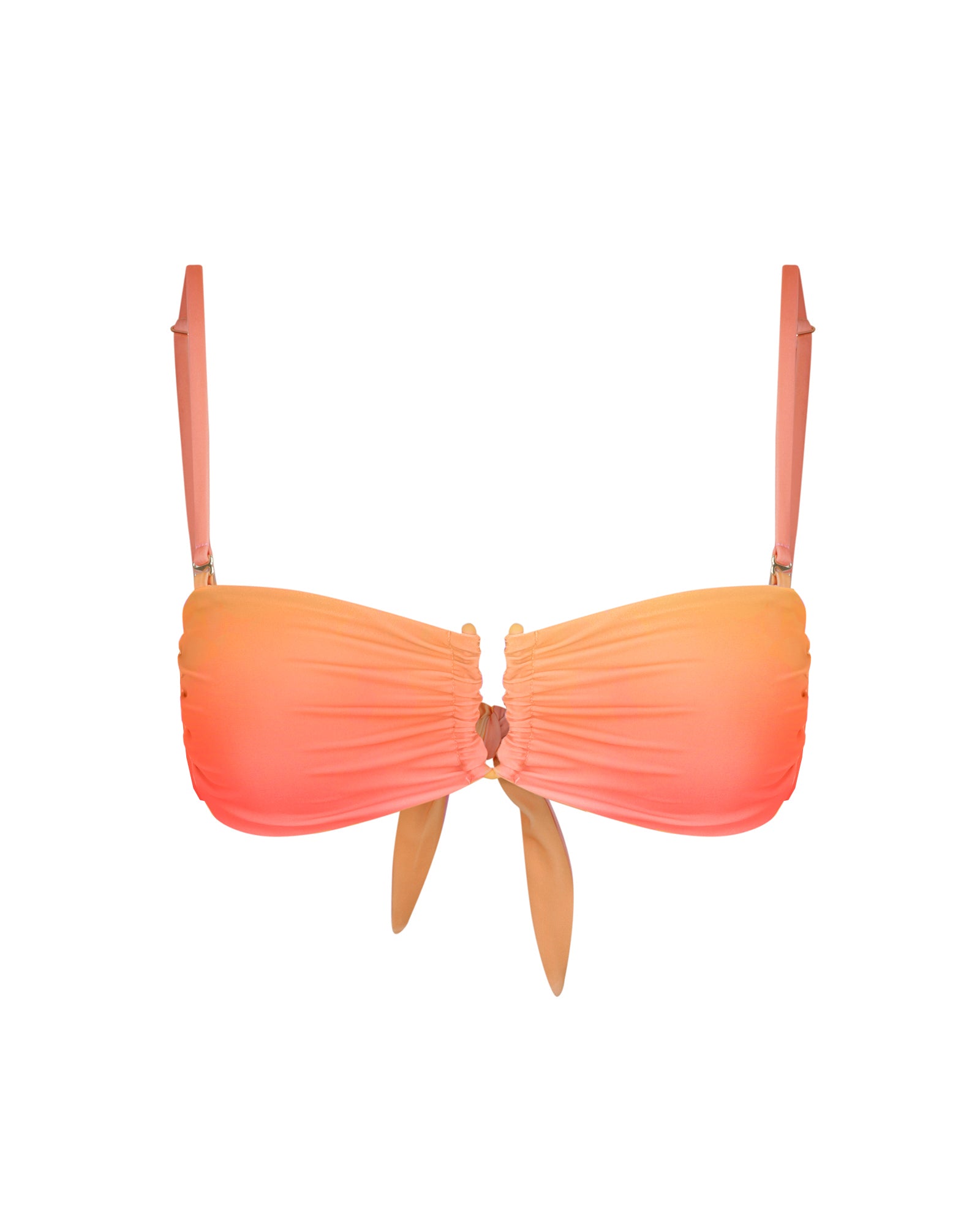 Capri Strapless Bikini Top - Sunrise